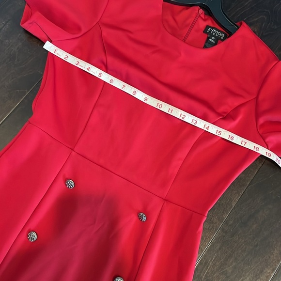 Enfocus studio red dress 10 - Picture 8 of 14